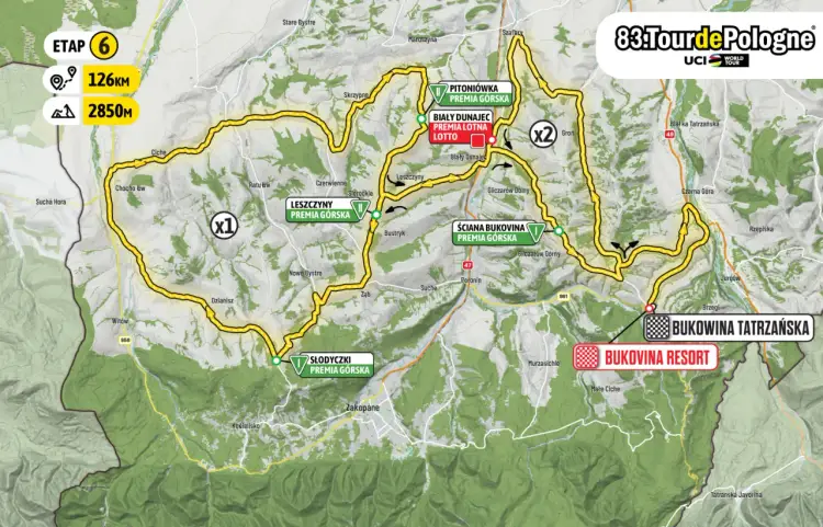 Tour de Pologne 2026 - Trasa, etapy, gdzie kibicować?