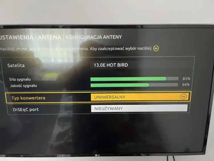 Ustawienie anteny Polsat Box - Hot Bird 13E bez problemów!