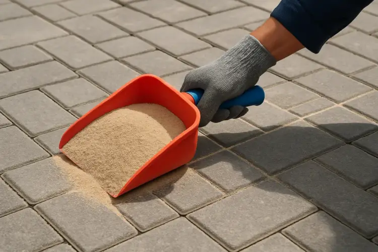Fugowanie kostki brukowej - jak dobrać materiał i uniknąć błędów