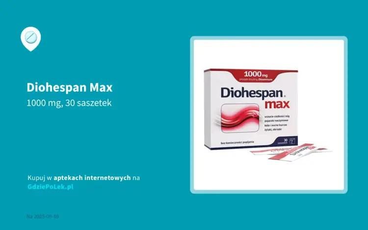 Diohespan Max: lek czy suplement? Poznaj kluczowe różnice i działanie
