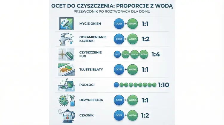 Mycie okien octem i sodą - Osobno czy razem? Poradnik
