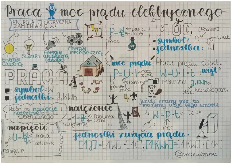 Wzór na pracę prądu - W=UIt: Obliczaj i oszczędzaj energię!
