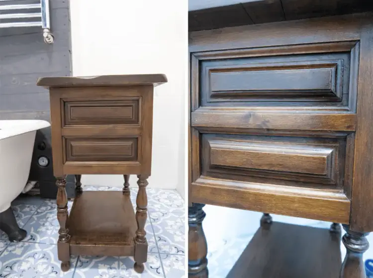 Jak odnowić starą szafkę nocną: 8 prostych kroków DIY