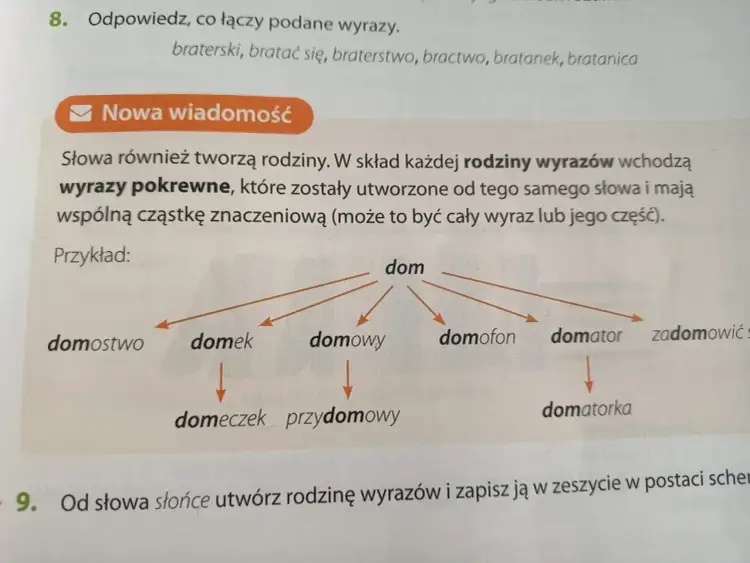 Rodzina wyrazów - jak rozpoznać słowa pokrewne?