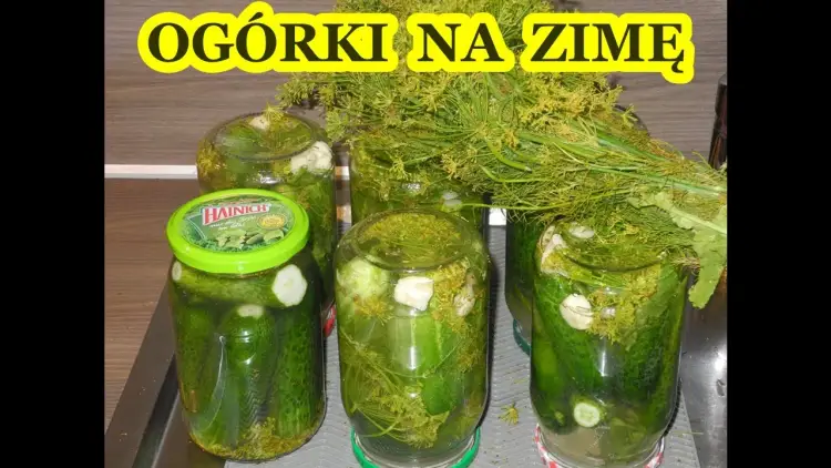 Jak zrobić dobre ogórki kiszone na zimę, aby były idealne i chrupiące