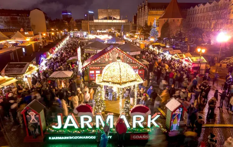 Gdański jarmark bożonarodzeniowy - przewodnik po trasie i strefach