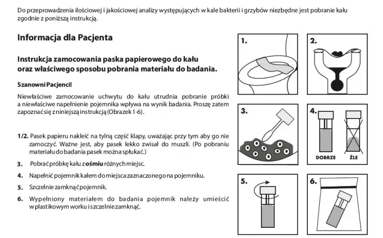 Ile kału do badania na pasożyty – jak prawidłowo pobrać próbkę?