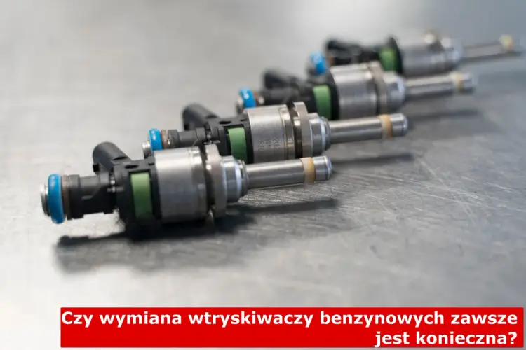Wymiana wtryskiwaczy benzynowych: objawy, koszty i jak dbać