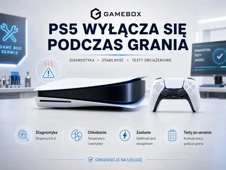 PS5 wyłącza się podczas gry? Sprawdź 5 kroków naprawy!