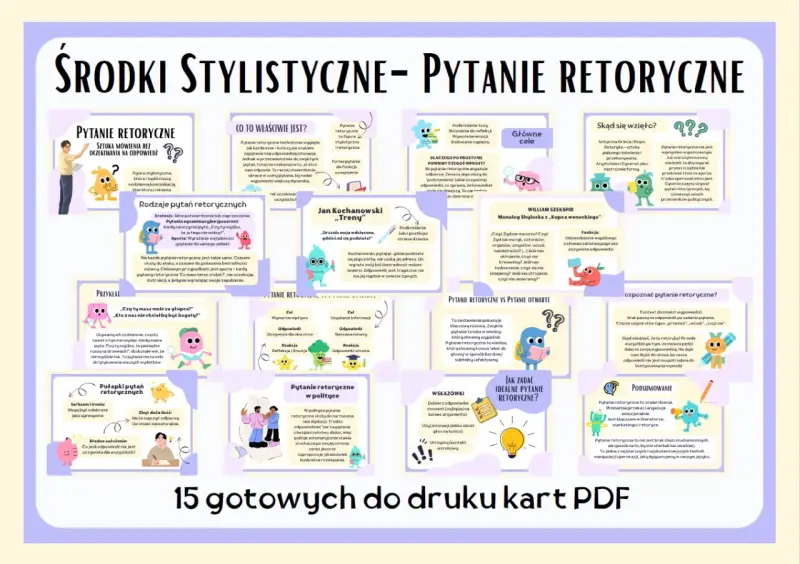 Pytanie retoryczne to figura stylistyczna, która nie wymaga odpowiedzi, ale wzmacnia przekaz i angażuje emocje.