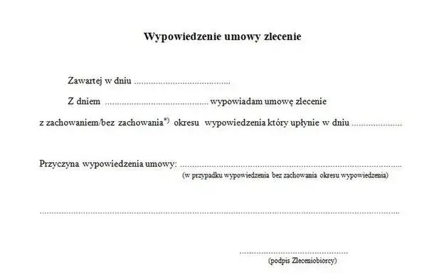 Umowa zlecenie na L4: Wypowiedzenie, zasiłek. Czy stracisz prawa?
