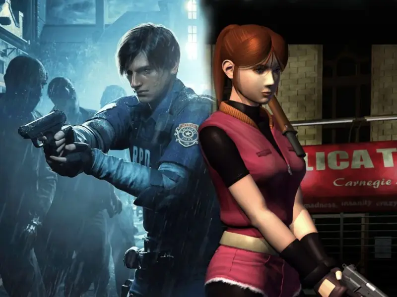 Leon S. Kennedy i Claire Redfield, bohaterowie, którzy pokazują, co to remake w Resident Evil 2.