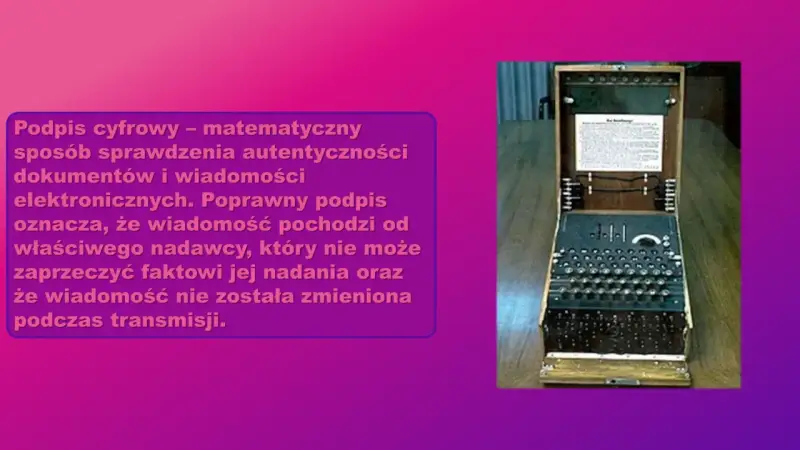 Podpis cyfrowy to matematyczny sposób sprawdzenia autentyczności wiadomości. To klucz do zrozumienia, kryptografia co to jest i jak chroni dane.