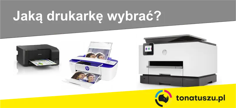 Porównanie drukarki laserowej i atramentowej. Którą wybrać? Zobacz trzy modele: Epson, HP.