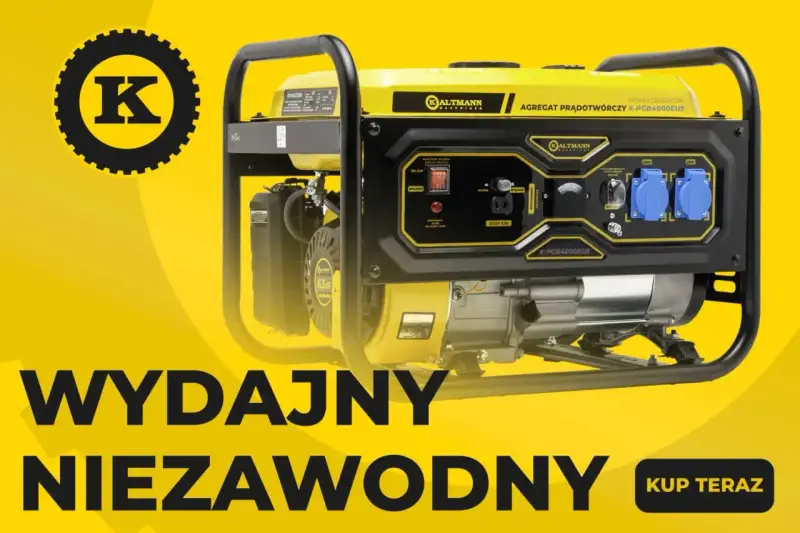 Agregat prądotwórczy K-PGB4000EU5 od firmy Kaltmann. Wydajny i niezawodny sprzęt.
