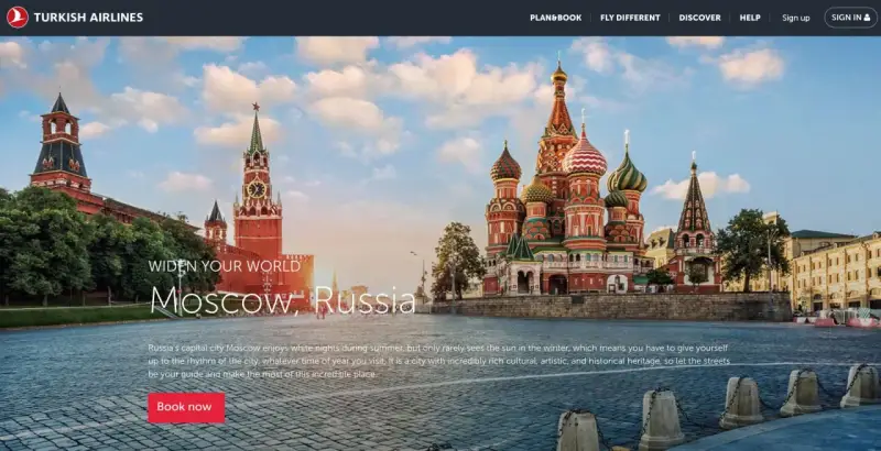 Tanie loty do Moskwy! Zobacz Cerkiew Wasyla Błogosławionego i Plac Czerwony. Odkryj bogactwo Rosji.
