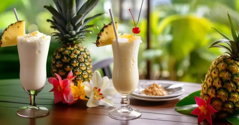 Sok kokos-ananas: Smak tropików, zdrowie i przepis na Piña Coladę
