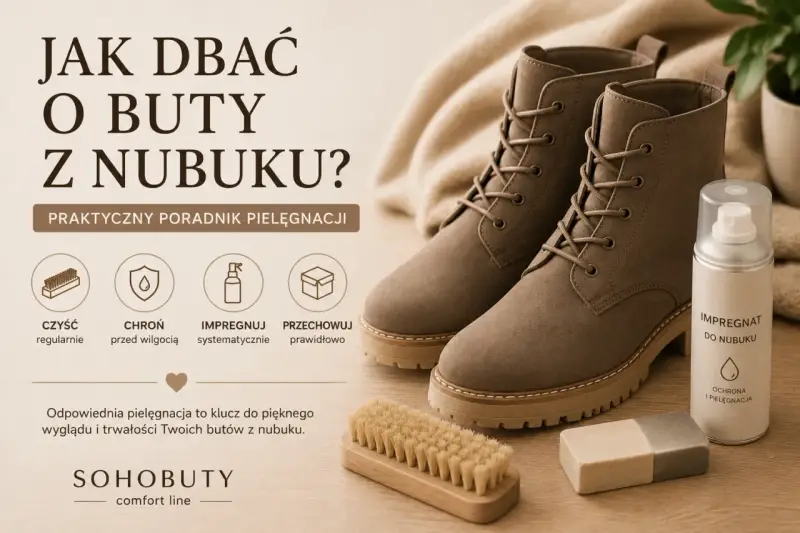 Jak wyczyścić buty z nubuku? Poradnik: czyść, chroń, impregnuj, przechowuj. Zadbaj o swoje obuwie.