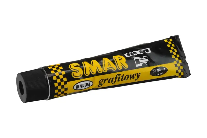Smar grafitowy Malwa do czego? Do smarowania łańcuchów, przegubów i innych elementów narażonych na tarcie.