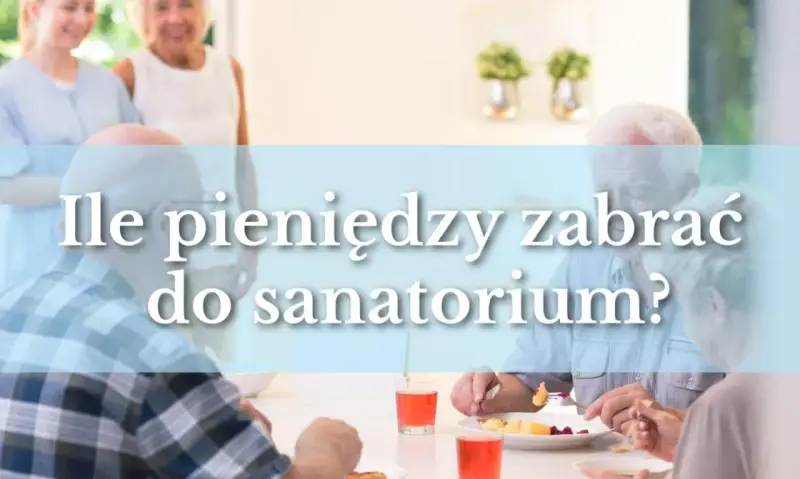 Seniorzy jedzą posiłek w sanatorium, gdzie balneologia oferuje regenerację.