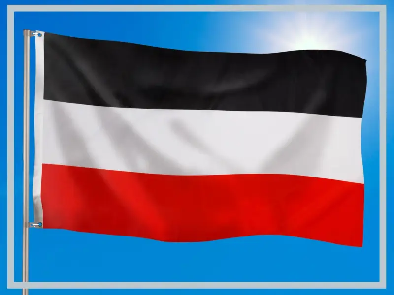 Flaga czerwono biało czarna jaki to kraj? To flaga Niemiec z lat 1871-1918.