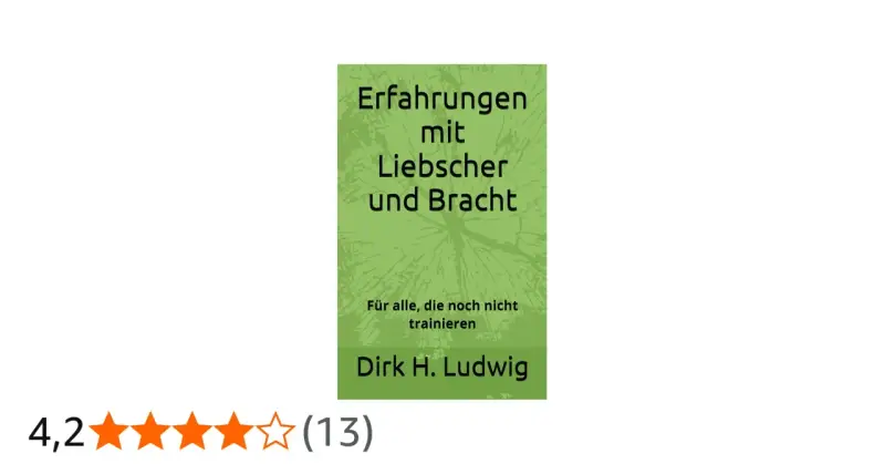 Buchcover "Erfahrungen mit Liebscher und Bracht" von Dirk H. Ludwig. Ein Ratgeber, der auch negative Erfahrungen thematisiert.