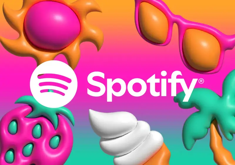 Słońce, okulary, truskawka, palma i lody – wszystko to kojarzy się z wakacjami. Spotify zaprasza do odkrywania muzyczny smak lata.