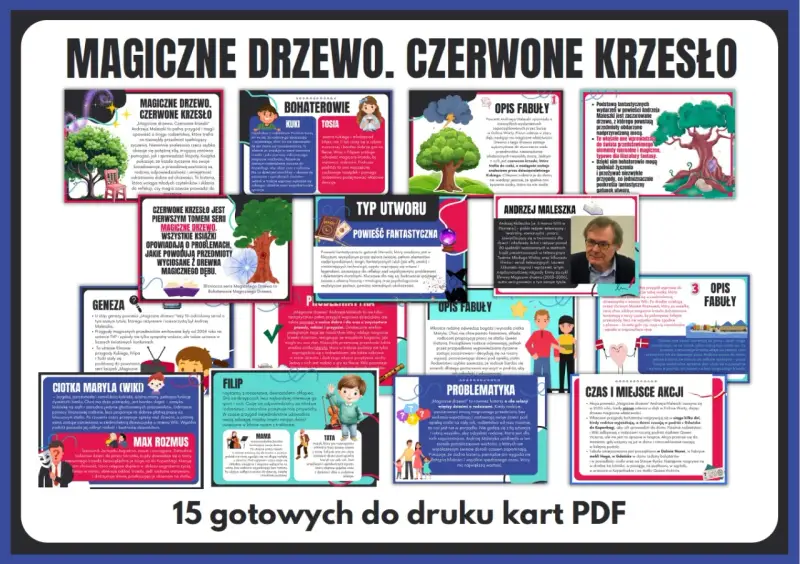 Magiczne drzewo, czerwone krzesło: opowieść o życzeniach, konsekwencjach i rodzinie.