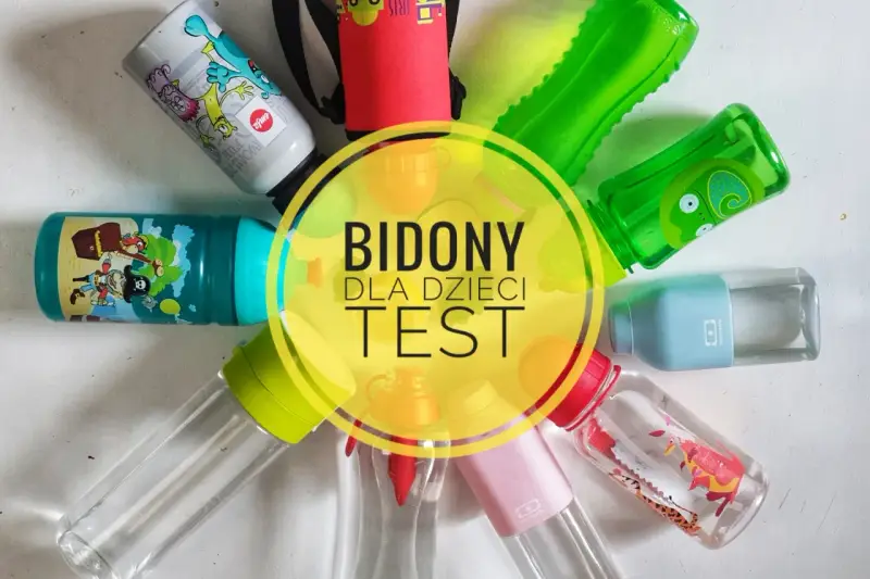 Kolekcja kolorowych bidonów dla 2 latka, idealnych na wycieczki i do przedszkola. Testujemy najlepsze butelki do picia!