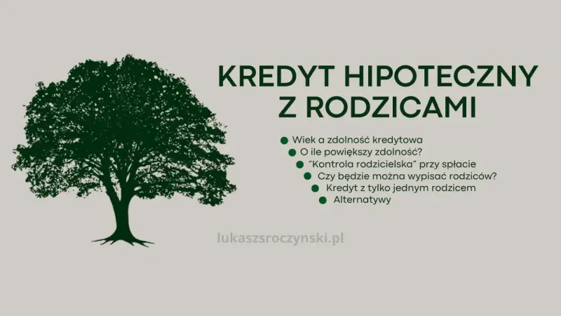 Kredyt hipoteczny z rodzicami: akt notarialny na dwie osoby, kredyt na jedną. Jak to działa?