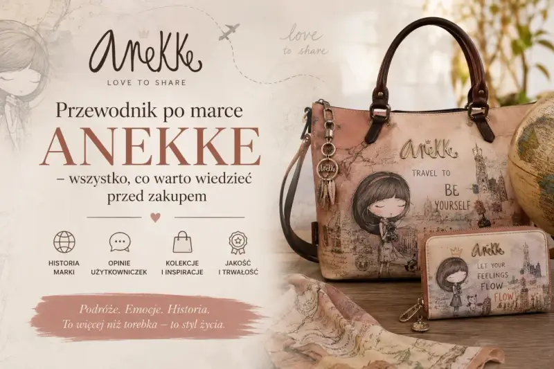 Przewodnik po marce Anekke: wszystko, co warto wiedzieć przed zakupem. Poznaj historię, opinie, kolekcje i jakość tej firmy.