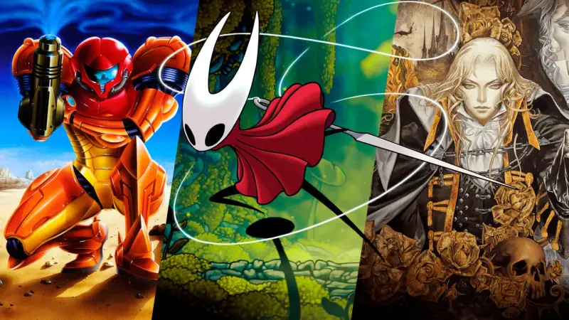 Hornet, personaje de Hollow Knight: Silksong, se une a Samus Aran y Alucard en un collage épico de videojuegos.