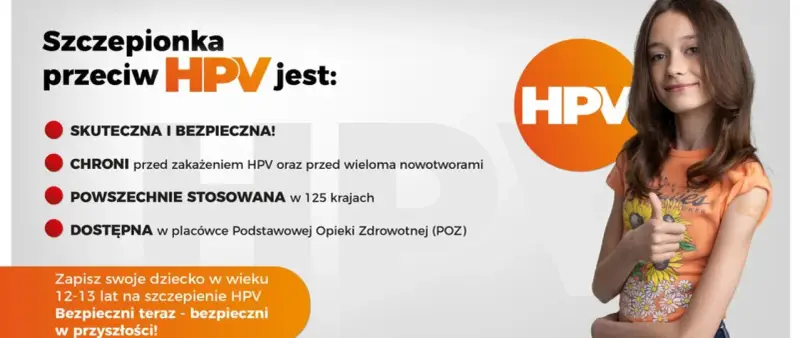Szczepionka przeciw HPV jest skuteczna i bezpieczna, chroni przed nowotworami. Brak informacji o HPV szczepionka skutki uboczne.