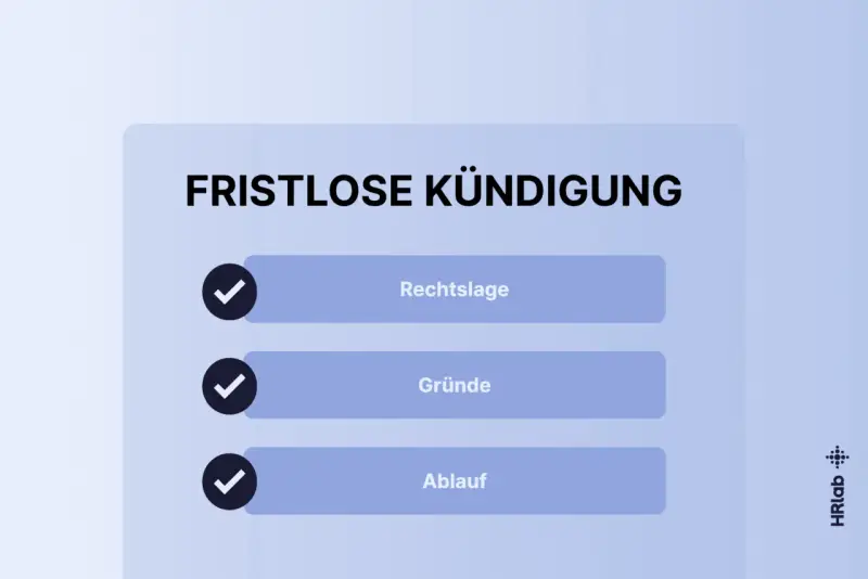 Fristlose Kündigung: Rechtslage, Gründe, Ablauf. Ein Thema, das oft mit einem Vertrauensbruch Arbeitgeber verbunden ist.