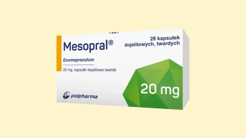 Mesopral: Ulga w zgadze i wrzodach? Sprawdź, jak działa!