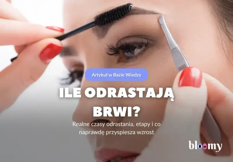 Kobieta pielęgnuje brwi pęsetą i szczoteczką. Dowiedz się, czy brwi odrastają i jak przyspieszyć ich wzrost.