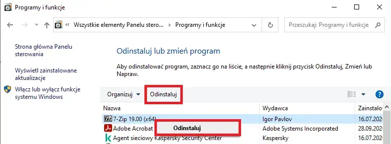 Jak odinstalować antywirusa i uniknąć problemów z komputerem