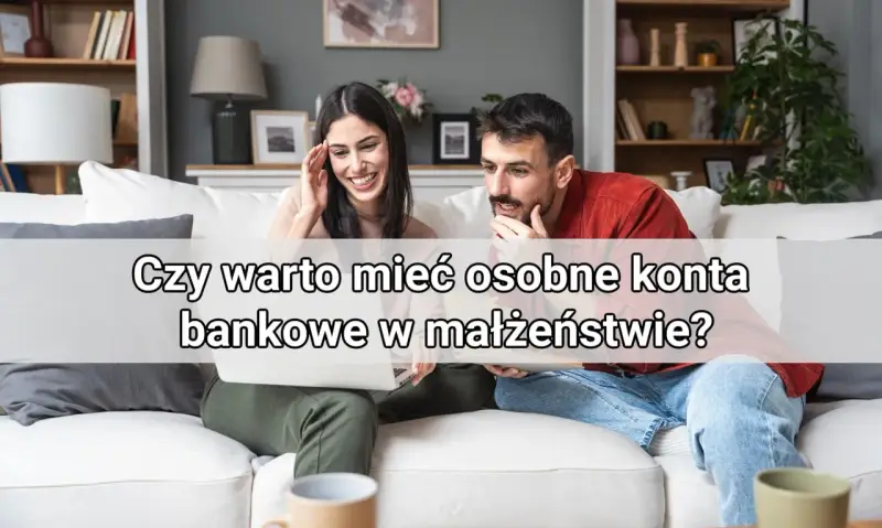Para dyskutuje o finansach, zastanawiając się nad osobne pieniądze w małżeństwie.