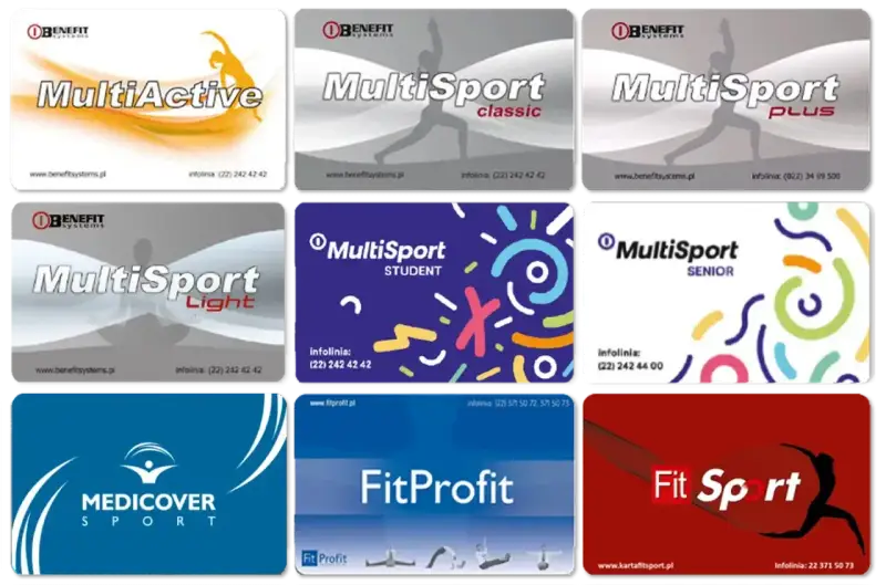 Karty MultiSport, MultiActive, Medicover Sport i FitProfit to sposoby, jak zdobyć multisport. Różne opcje dla aktywnych.