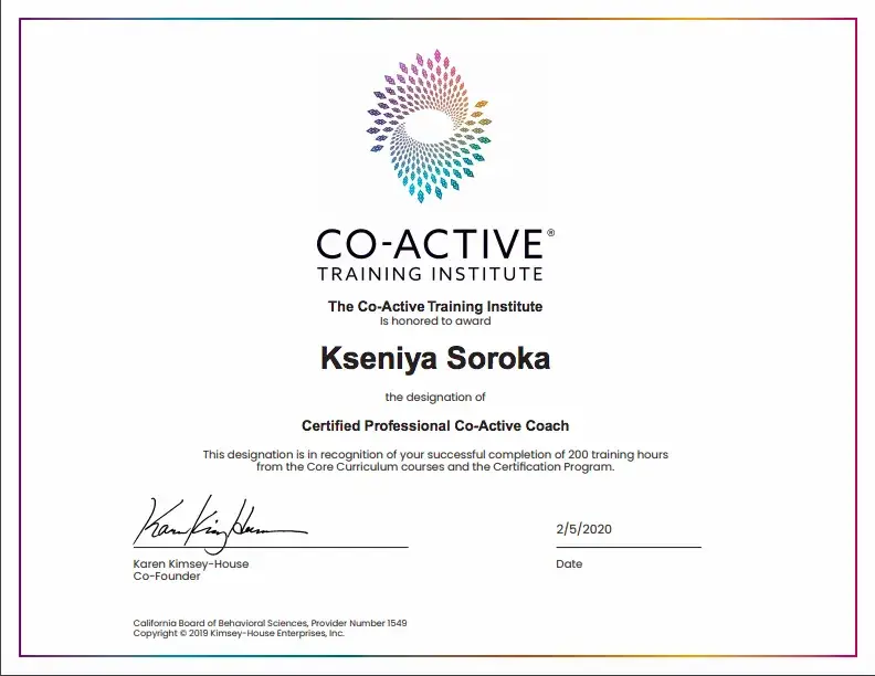 Co-Active Coaching Institute: Jak zdobyć renomowane certyfikaty coachingu