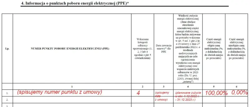 Niższe rachunki? Wypełnij oświadczenie o zamrożeniu cen energii