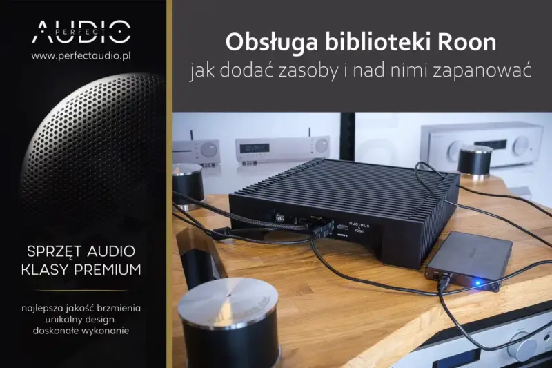 Sprzęt audio klasy premium, obsługa biblioteki Roon. Dowiedz się, co to jest dyskografia i jak zarządzać zasobami.