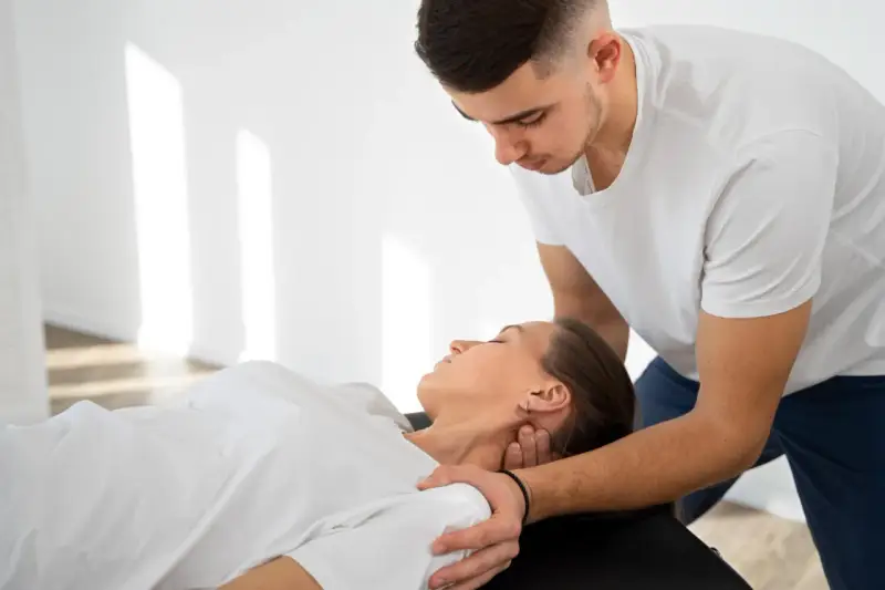 Masażysta wykonuje terapię manualną. Zastanawiasz się, ile zarabia masażysta?