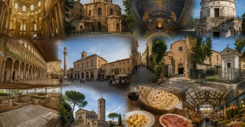 Mosaici bizantini, piazze storiche, vicoli suggestivi e sapori locali: ecco cosa vedere a Ravenna per un viaggio indimenticabile.