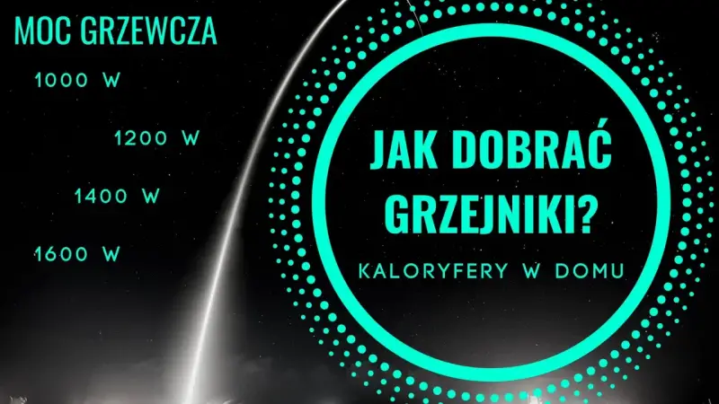 Moc grzewcza kaloryferów w domu: 1000-1600 W. Jak dobrać ogrzewanie grzejnikowe?