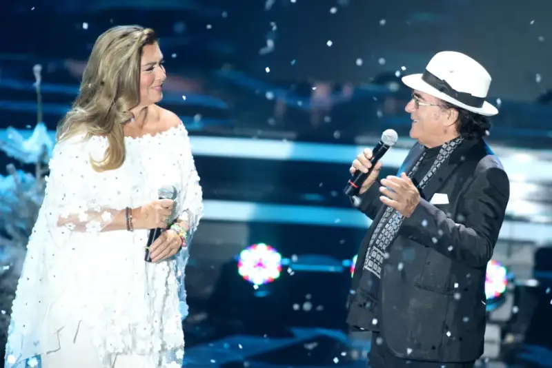 Romina Power i Al Bano na scenie, w świetle reflektorów i konfetti. Najnowsze romina power news.