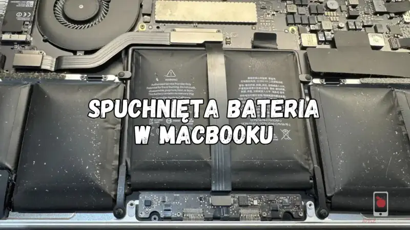 Spuchnięta bateria w MacBooku. Dowiedz się, gdzie wyrzucić spuchniętą baterię, aby zrobić to bezpiecznie.