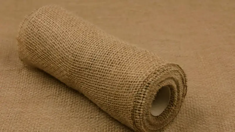 Zrolowana juta, naturalny materiał, idealny do dekoracji i rękodzieła. Juta co to? To ekologiczny wybór.