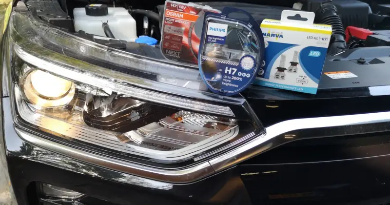 Nowe światła drogowe H7: OSRAM Night Breaker Laser, Philips RacingVision GT200 i Narva LED.