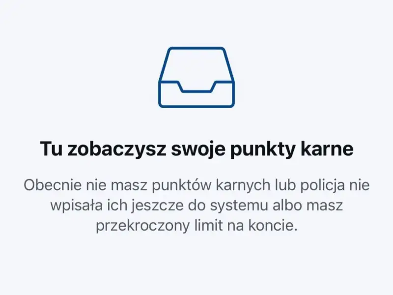 Tu sprawdzisz swoje punkty karne. Zobacz, czy nie przekroczyłeś limitu, jak w taryfikatorze mandatów.